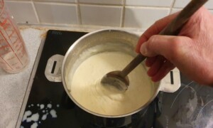 Gratin de Brocolis au Roquefort - Instruction 1