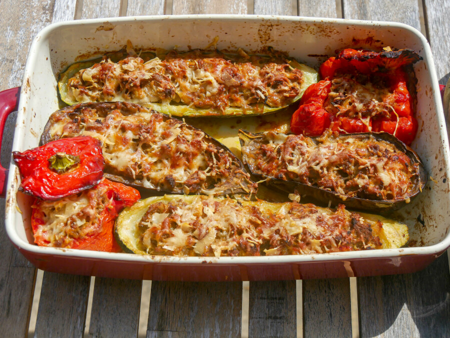 Légumes d’été farcis