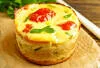 Flan de courgettes et de tomates Flan de courgettes et de tomates