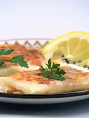 Brick farcie aux poivrons