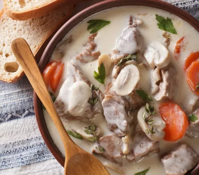 Blanquette de veau « minute »