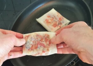 Brick farcie aux poivrons - Instruction 5