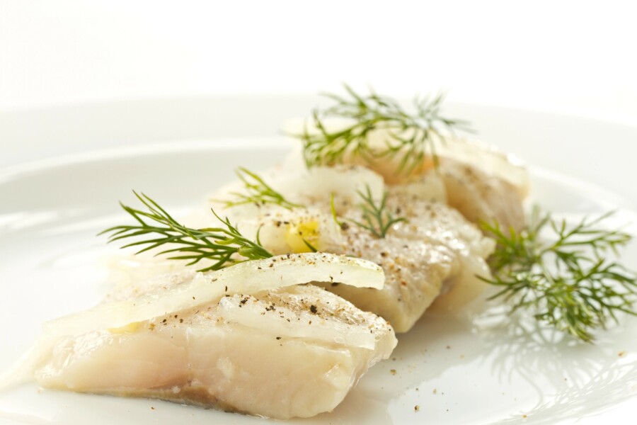Filets de loup au fenouil