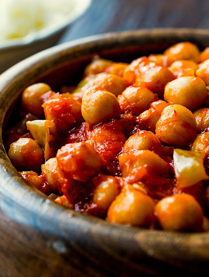 Kabuli chana, ou pois chiches à l’indienne
