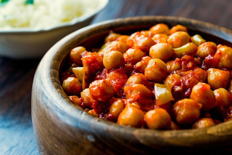 Kabuli chana, ou pois chiches à l’indienne
