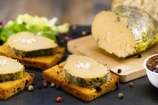 Foie gras mi-cuit en médaillons
