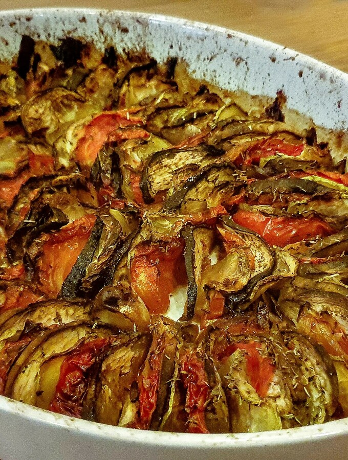 Tian de légumes à la Méditerranéenne