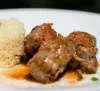 Alouettes de bœuf farcies au jambon Alouettes de bœuf farcies au jambon