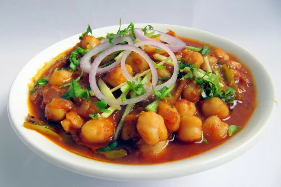 Kabuli chana, ou pois chiches à l\’indienne