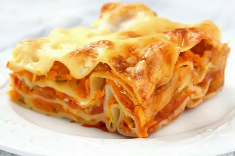 Lasagnes végétariennes aux légumes et à la Brousse