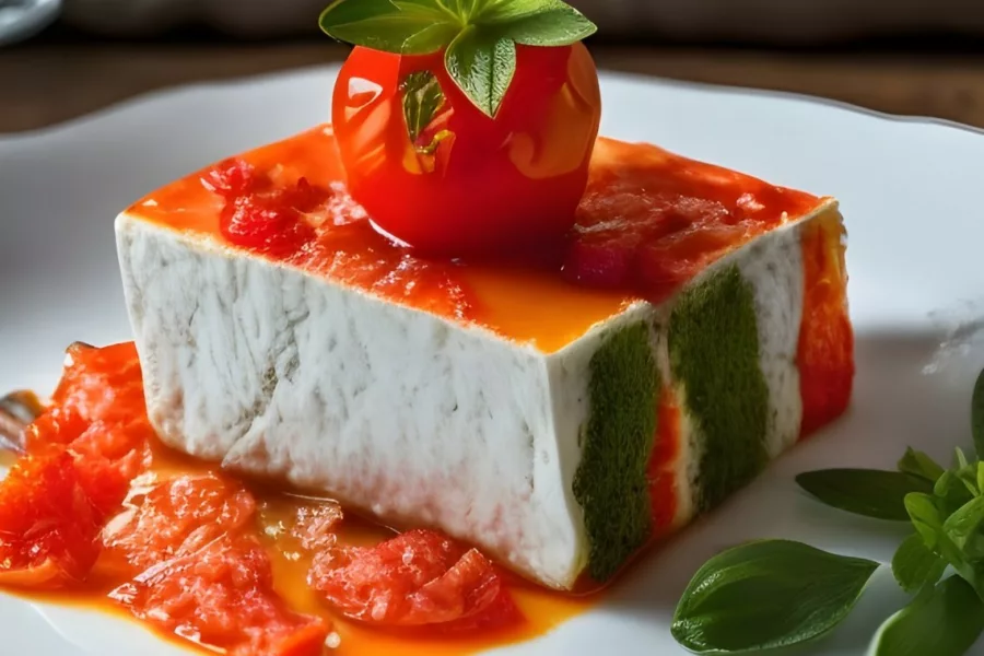 Terrine d’été à la Mozzarella