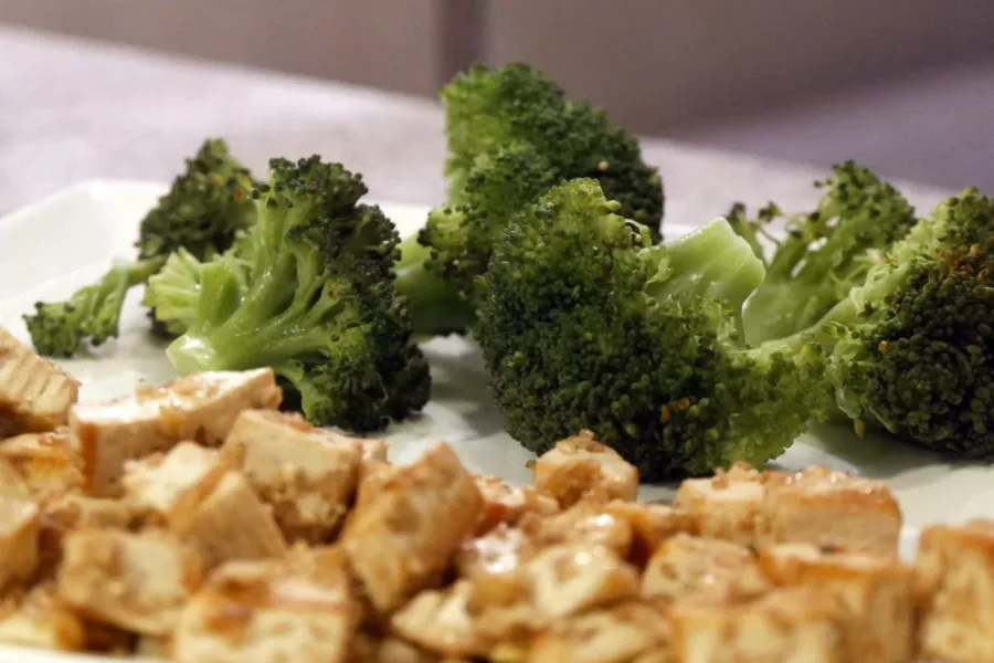 Tofu sauté au gingembre