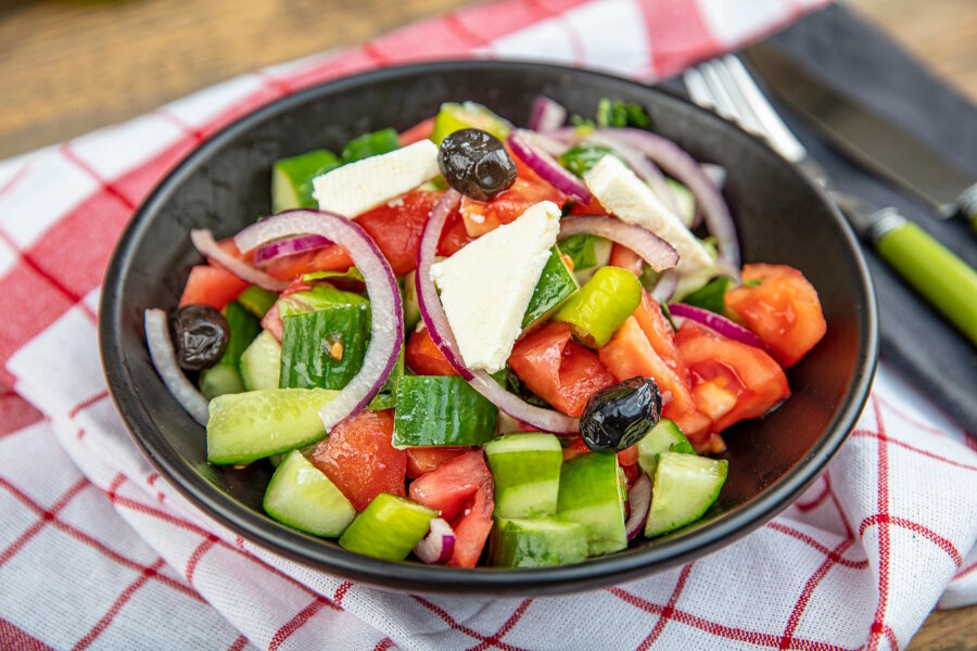 Ma salade grecque facile