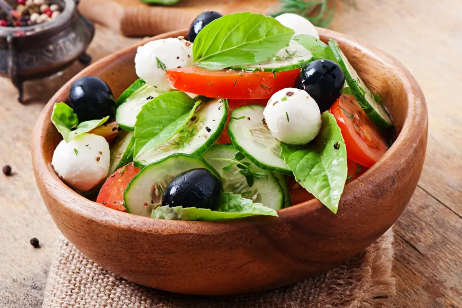 Ma salade grecque comme à Mykonos