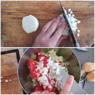 Ma salade grecque facile - Instruction 2