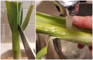 Tarte au chèvre et aux poireaux - Instruction 2