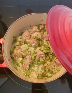 Curry de boeuf coriandre et citron vert - Instruction 5