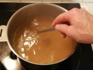 Risotto poireau, brebis, olives - Instruction 2
