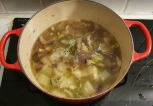 Fondue de blettes aux lardons - Instruction 5