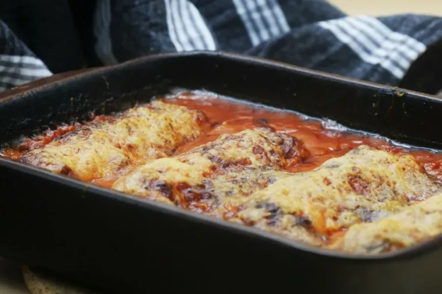 Quenelles en gratin sauce tomate