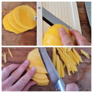 Salade de mangue Thaï (Yum Ma Muang) - Instruction 1