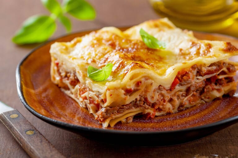 Lasagnes à la bolognaise