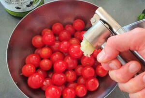 Tomates cerises confites - Instruction 2