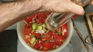 Le véritable Gazpacho Andalou – Instruction 5 Le véritable Gazpacho Andalou - Instruction 5