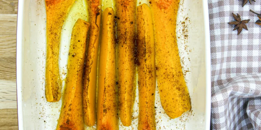 Butternut au four rôtie aux épices