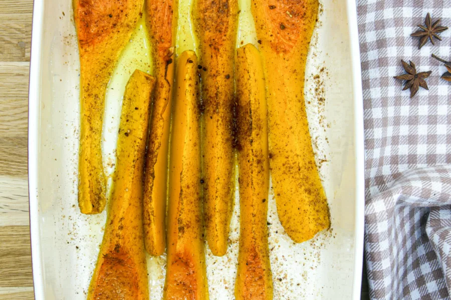 Butternut au four rôtie aux épices