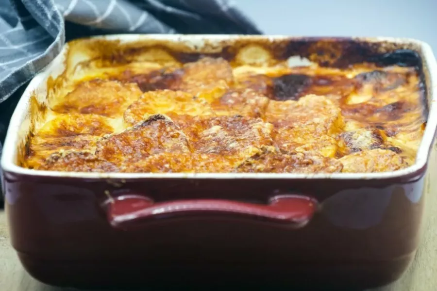 Gratin de pommes de terre au Comté