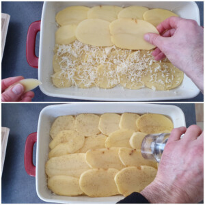 Gratin de pommes de terre au Comté - Instruction 4