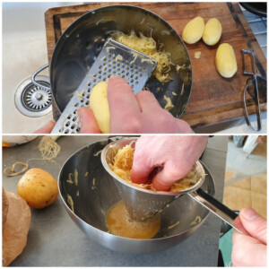 Croquettes aux oignon nouveaux, champignons et tofu - Instruction 3