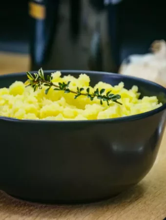 Ecrasée de pommes de terre à l’huile d’olive