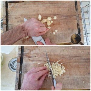 Epaule d’agneau roulée, oignons nouveaux - Instruction 1