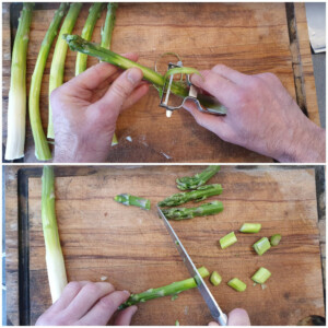 Velouté d’asperges - Instruction 1