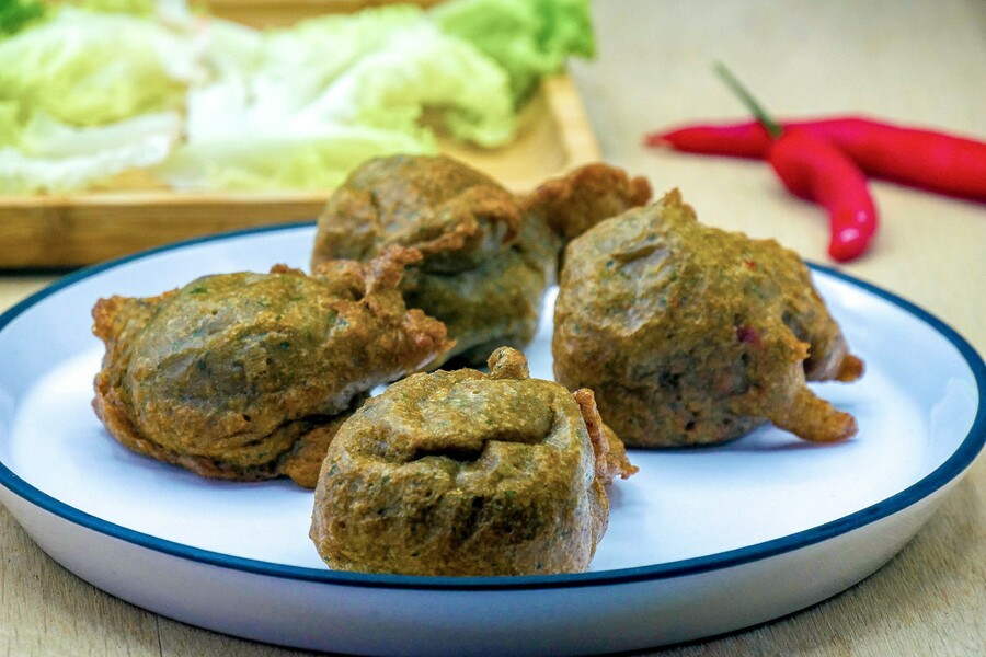 Acras d’aubergines