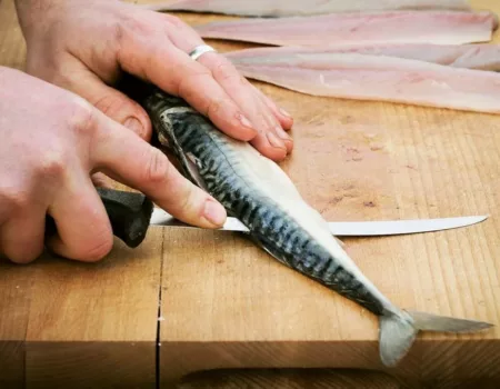 Lever un filet de poisson