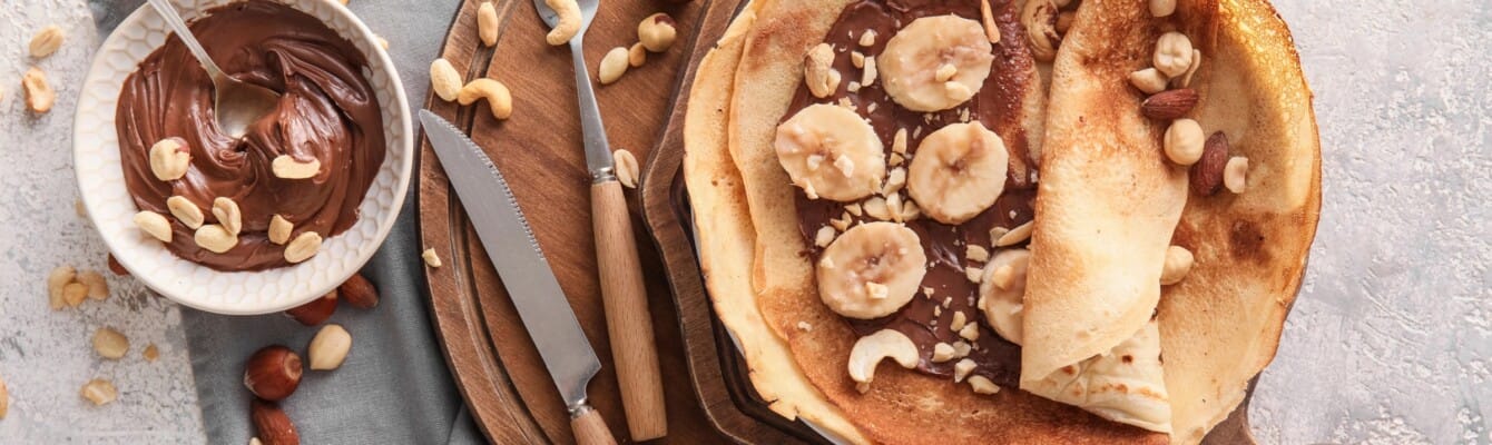 12 idées de garnitures pour vos crêpes de la chandeleur