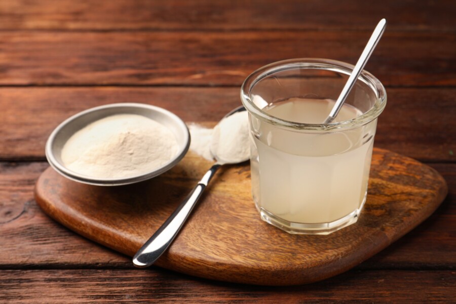 Diluer l'agar-agar