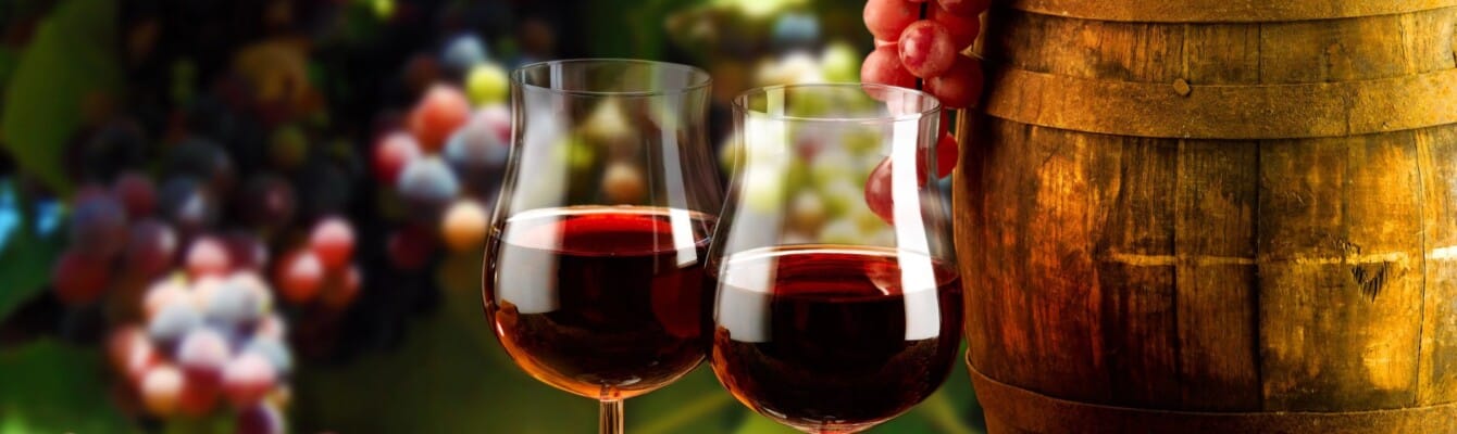 Verre à pied en cuisine