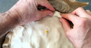 Tourte au potimarron, boeuf et moutarde - Instruction 12