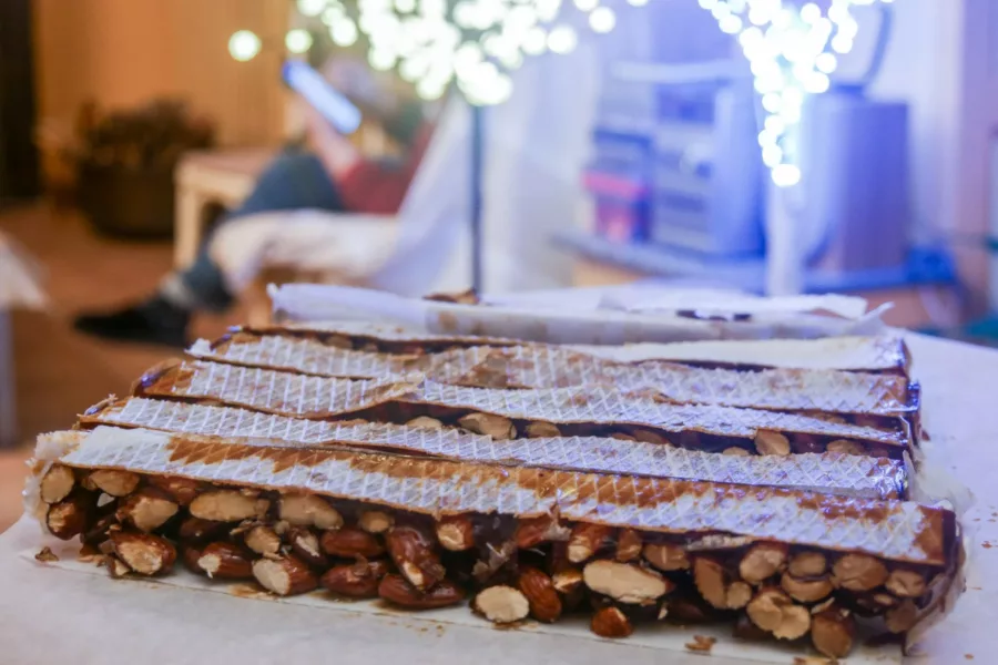Nougat noir de Noël