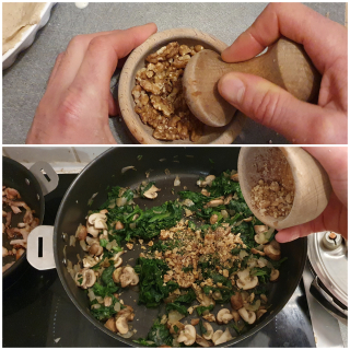 Tarte potimarron épinards - Instruction 9