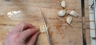 Feuilletés au chèvre et aux épinards - Instruction 1