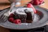 Gâteau au chocolat et aux framboises
