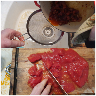 Fusilli aux câpres et au chorizo - Instruction 3