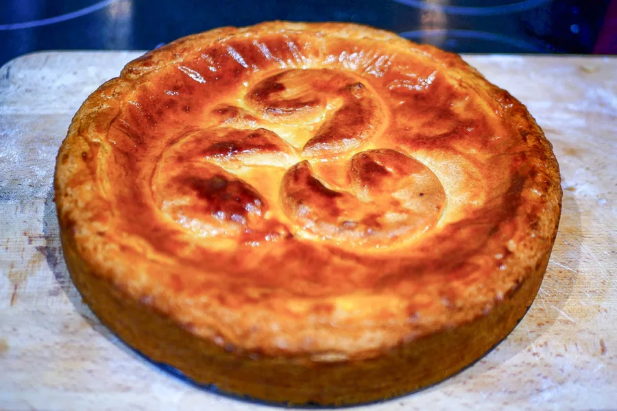 Le Gâteau Basque à la crème
