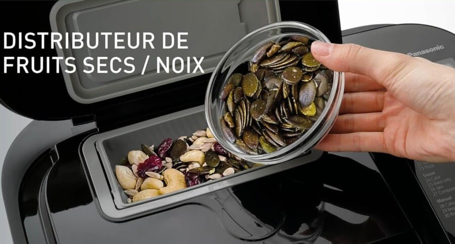 Distributeur de fruits secs et noix