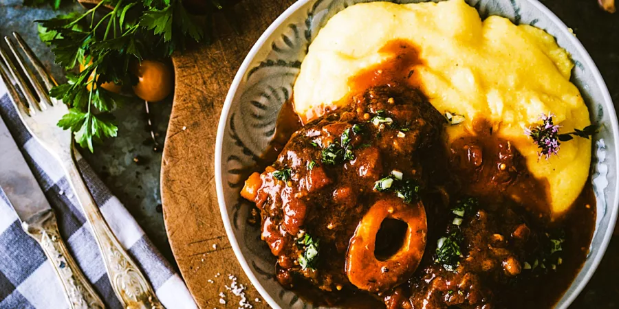 Recette de l’Osso Bucco de veau traditionnel Milanais